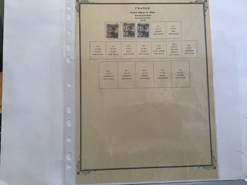 Frankreich postämter china - postämter, in
