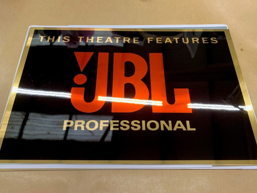 Jbl heimkino schild - heimkino,