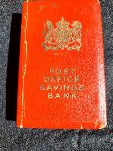 Vintage post sparkasse - vintage, buch