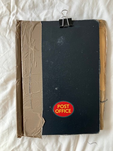 Schwarze post briefmarkenbuch - schwarze,
