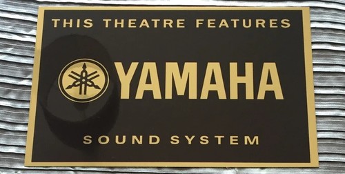 Yamaha heimkino schild - yamaha,