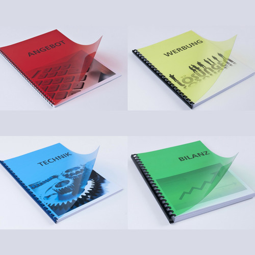 100 farbige transparente - 100,