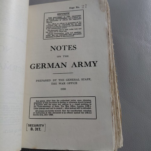 Seltene 1938 notizen zur - 1938/39,