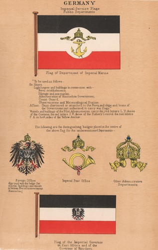 Deutsche reichsfahnen marine - reichsfahnen,