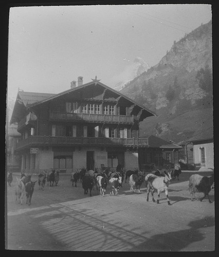 Foto zermatt post schweiz - foto, um
