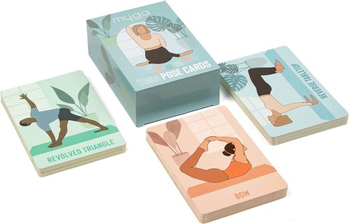 Yoga posenkarten büro - (x70),