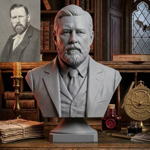 Bram stoker büste statue - büste,